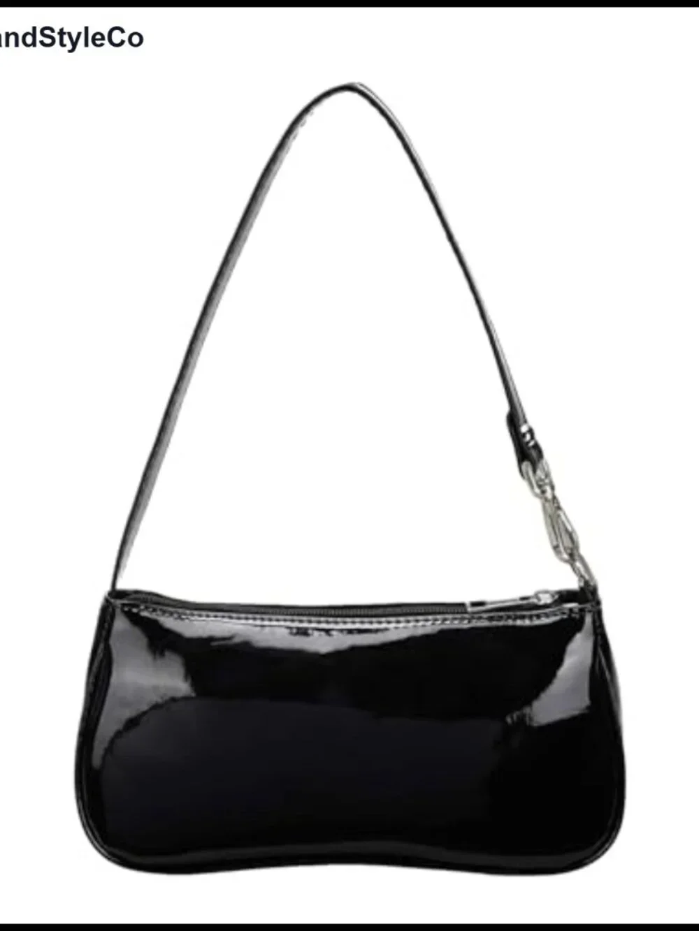 Floerns Women's Small Tote Shoulder Bag PU Leather Zipper Purse